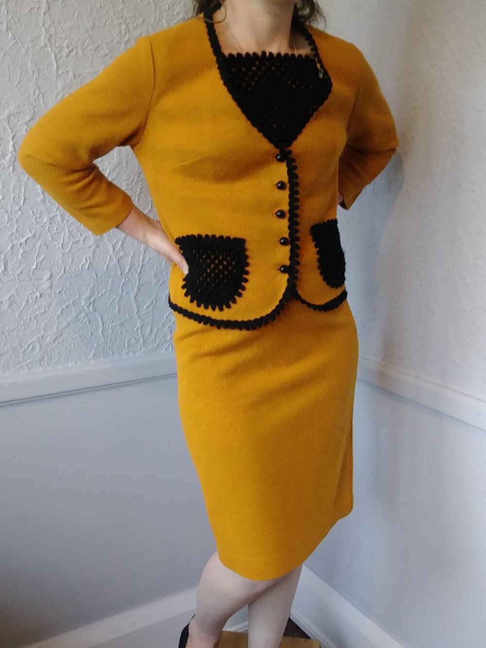 Woman's Vintage 2 Piece Pauli Suit 60's